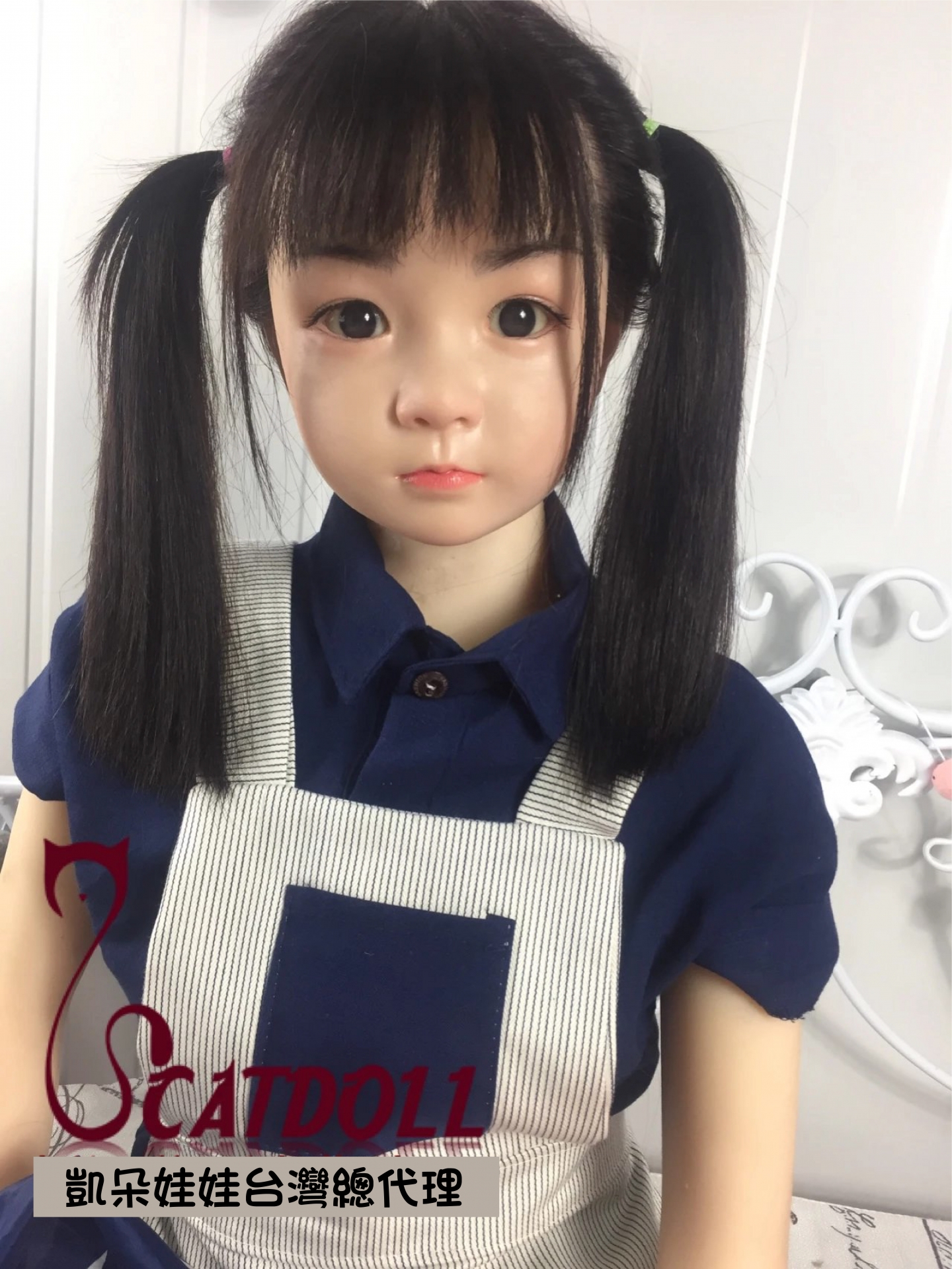 CatDollラブドール シリコーン材料の頭TPE身108CM 小Q