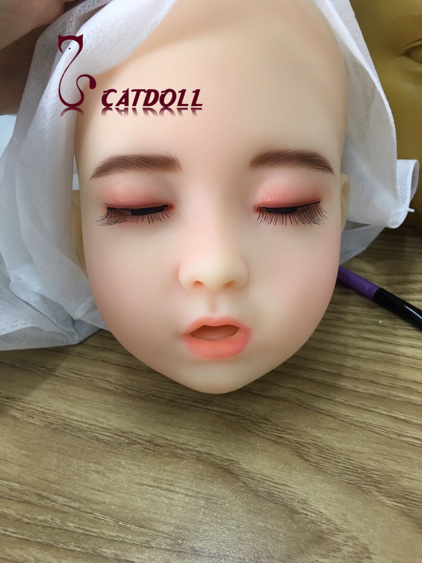 CatDollラブドール TPEトルソー 108頭 62cm 閉眼小Q